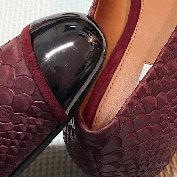 Geox women’s leather flat shoes - Picture 4 of 4